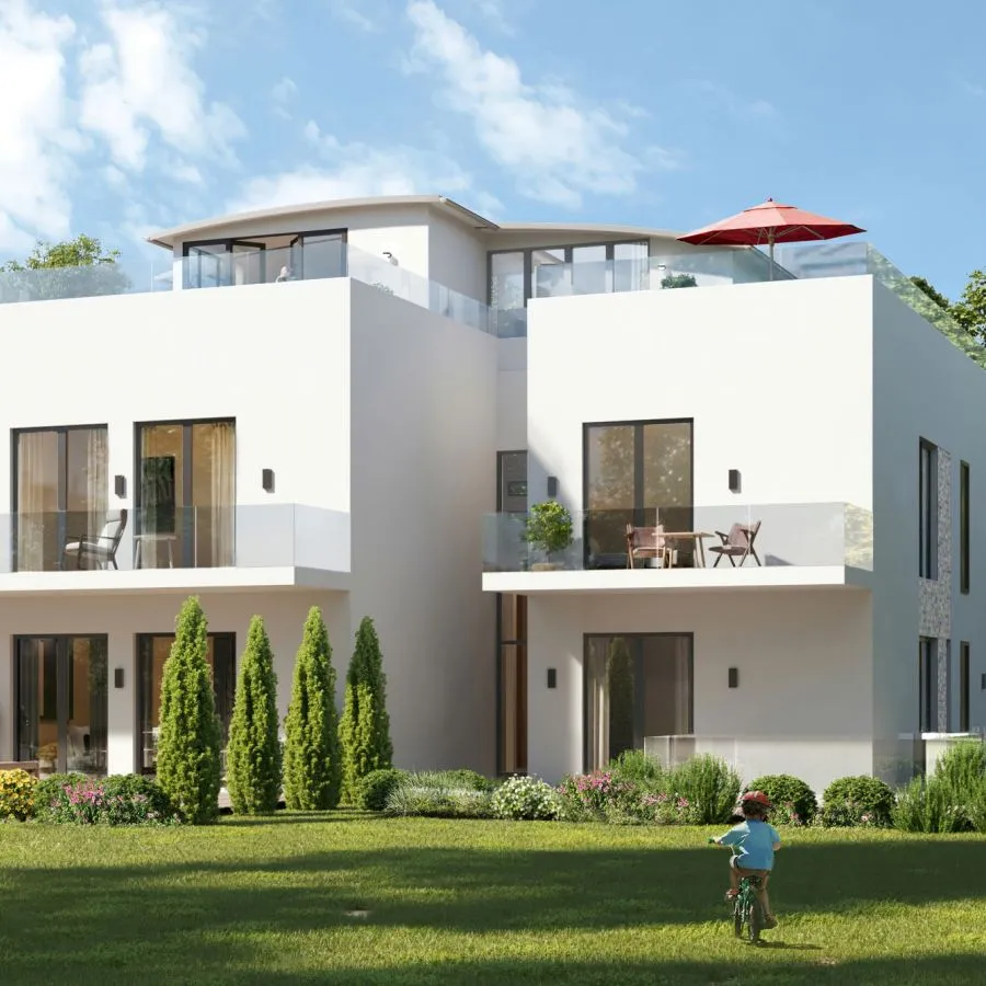 Villa Augusta — Südansicht