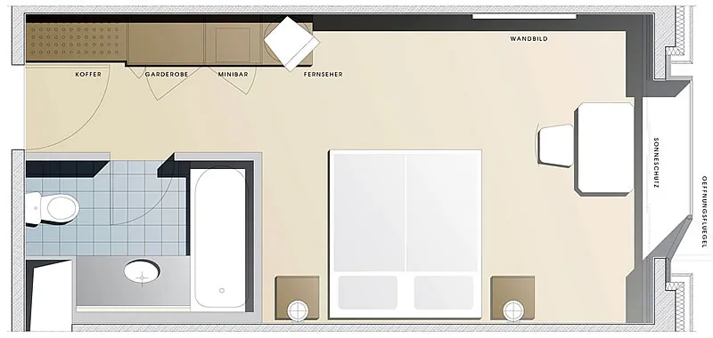 Messehotel Berlin — Grundriss