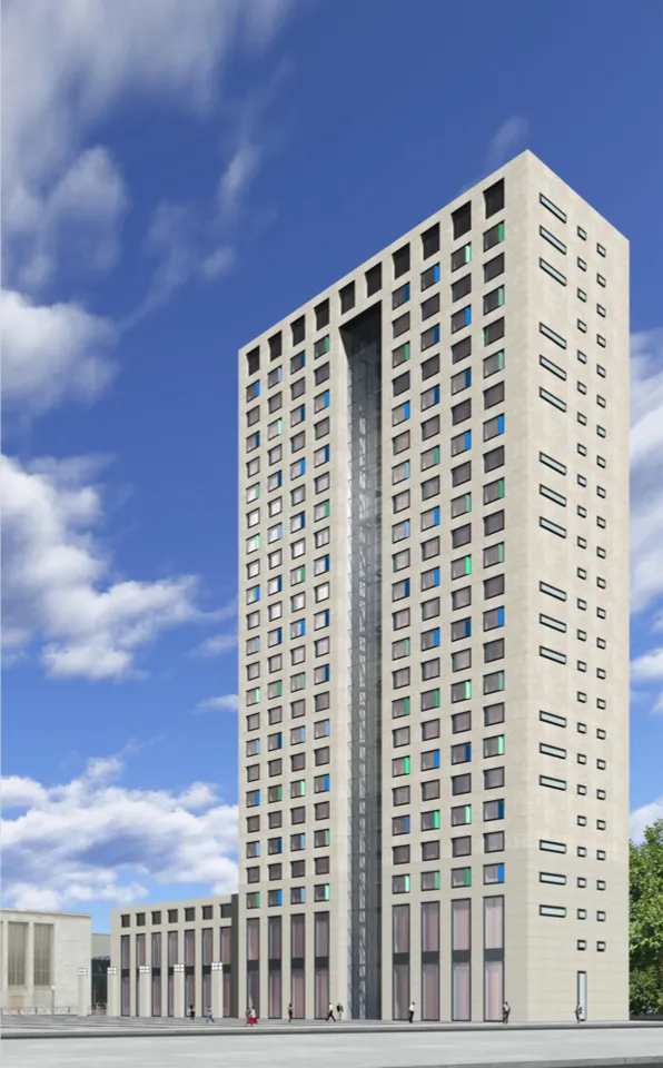 Messehotel Berlin — Tagansicht